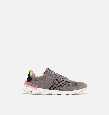 Sorel Kinetic Shoes - Women's Sneaker Grey AU403521 Australia